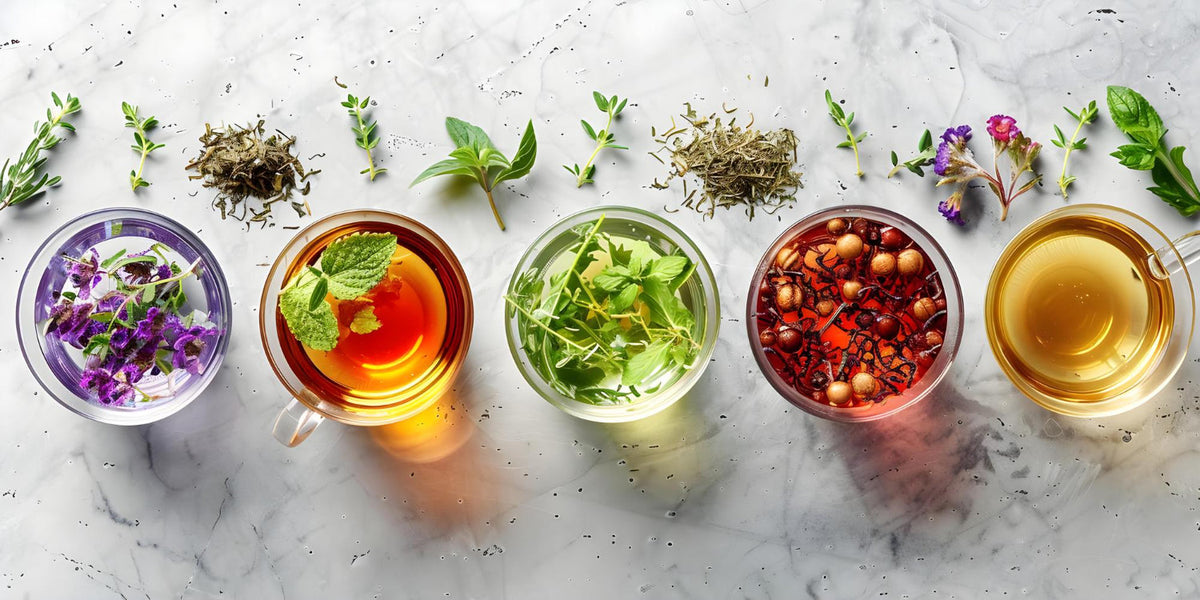 Best Energising Herbal Teas with Low or No Caffeine