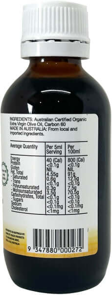 Complete Health Products Carbon C60 in Olive Oil Organic 100ml
