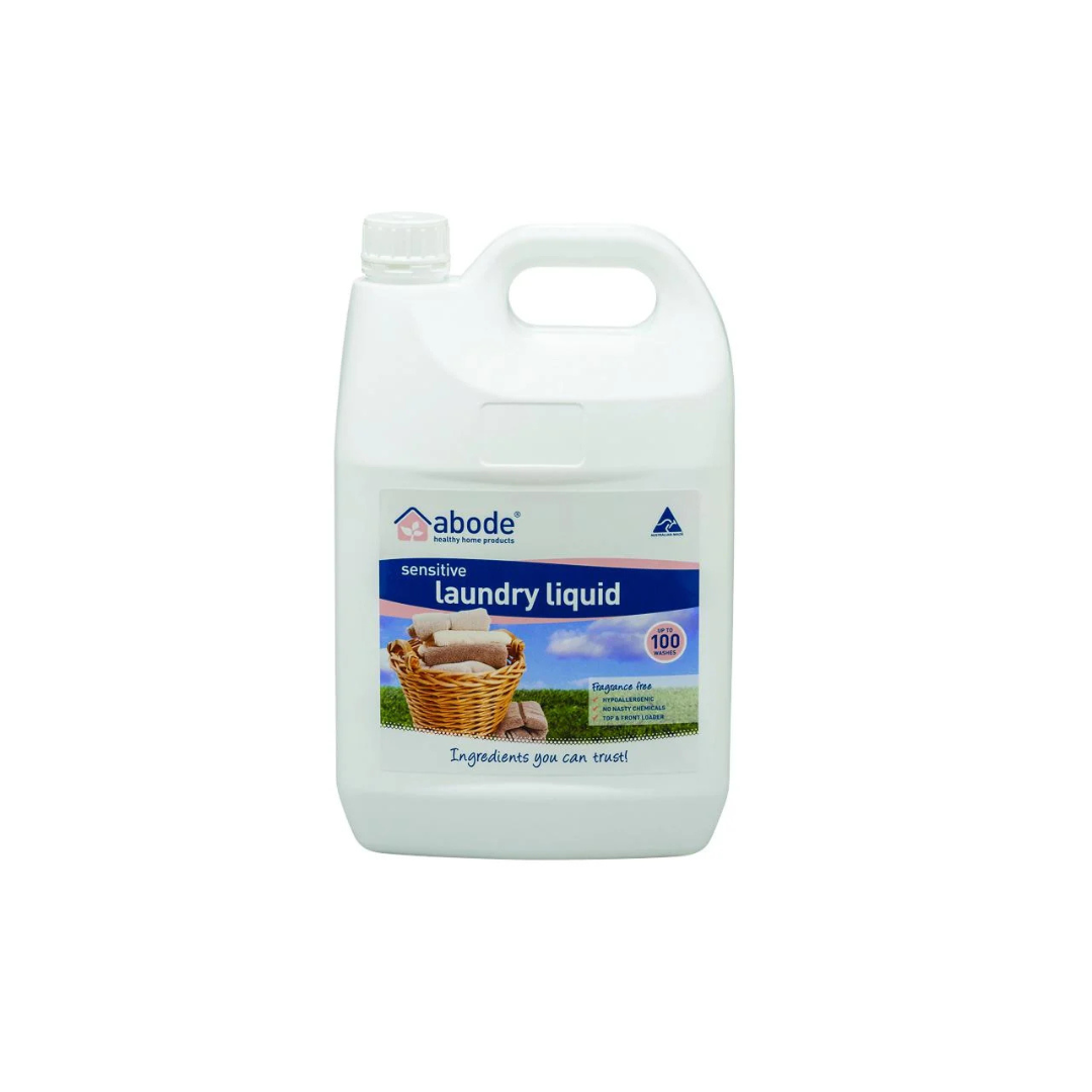 Abode Laundry Liquid (Front & Top Loader) Zero 4L