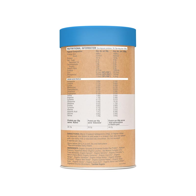 Amazonia Raw Protein Slim & Tone Vanilla Cinnamon 1kg