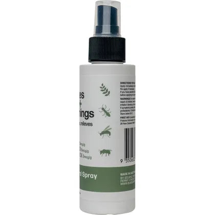 Bug-grrr Off For bites stings + itchy things 100% Natural Spray 100ml