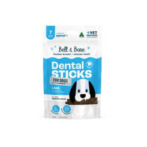 Bell & Bone Dog Dental Sticks Lamb, Mint & Manuka Honey