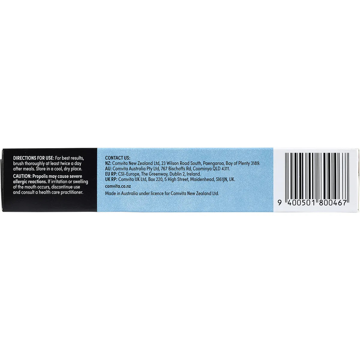 Comvita Bee Propolis Toothpaste White Teeth Spearmint 100g