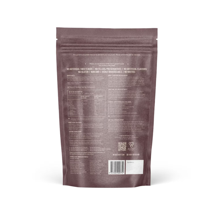 Chief Australian Collagen Protein Powder Dark Chocolate 450g