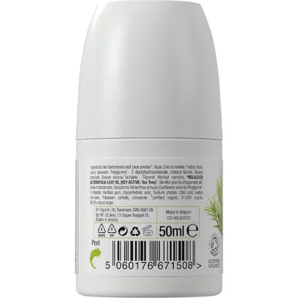 Dr Organic Tea Tree Deodorant Roll-on 50ml