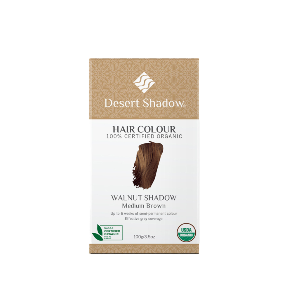Desert Shadow Organic Hair Colour Walnut Shadow 100g