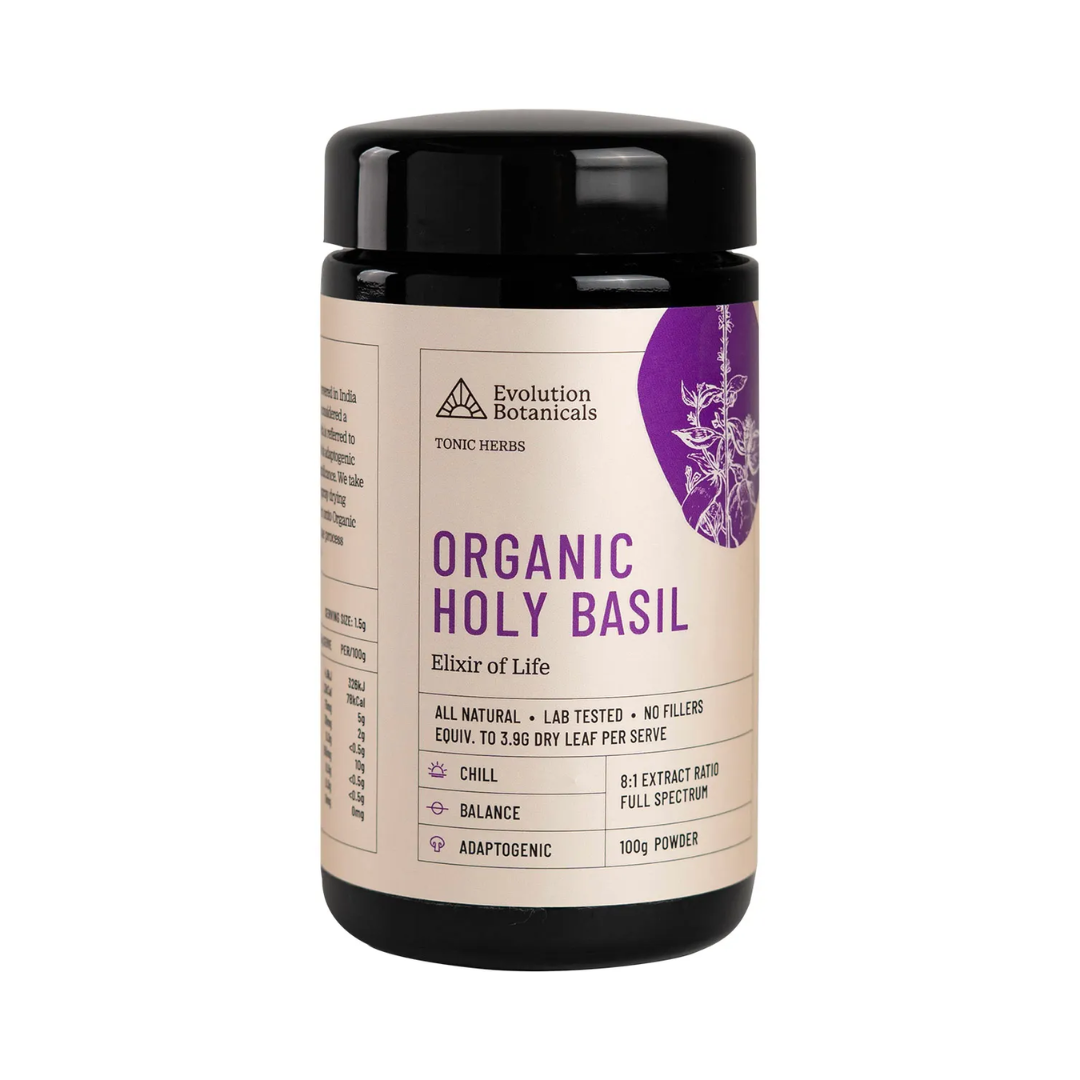 Evolution Botanicals Organic Holy Basil 100g