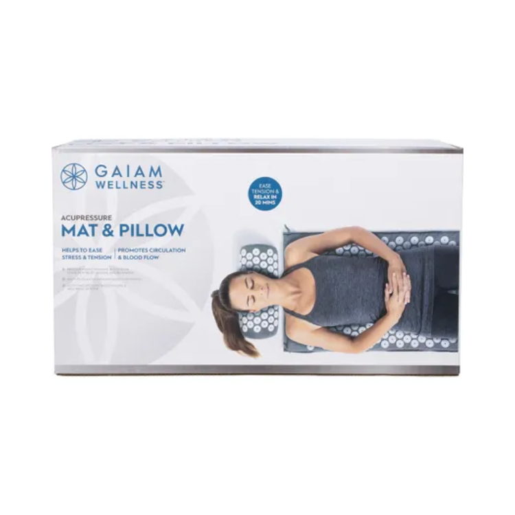 Gaiam Acupressure Mat & Pillow Set