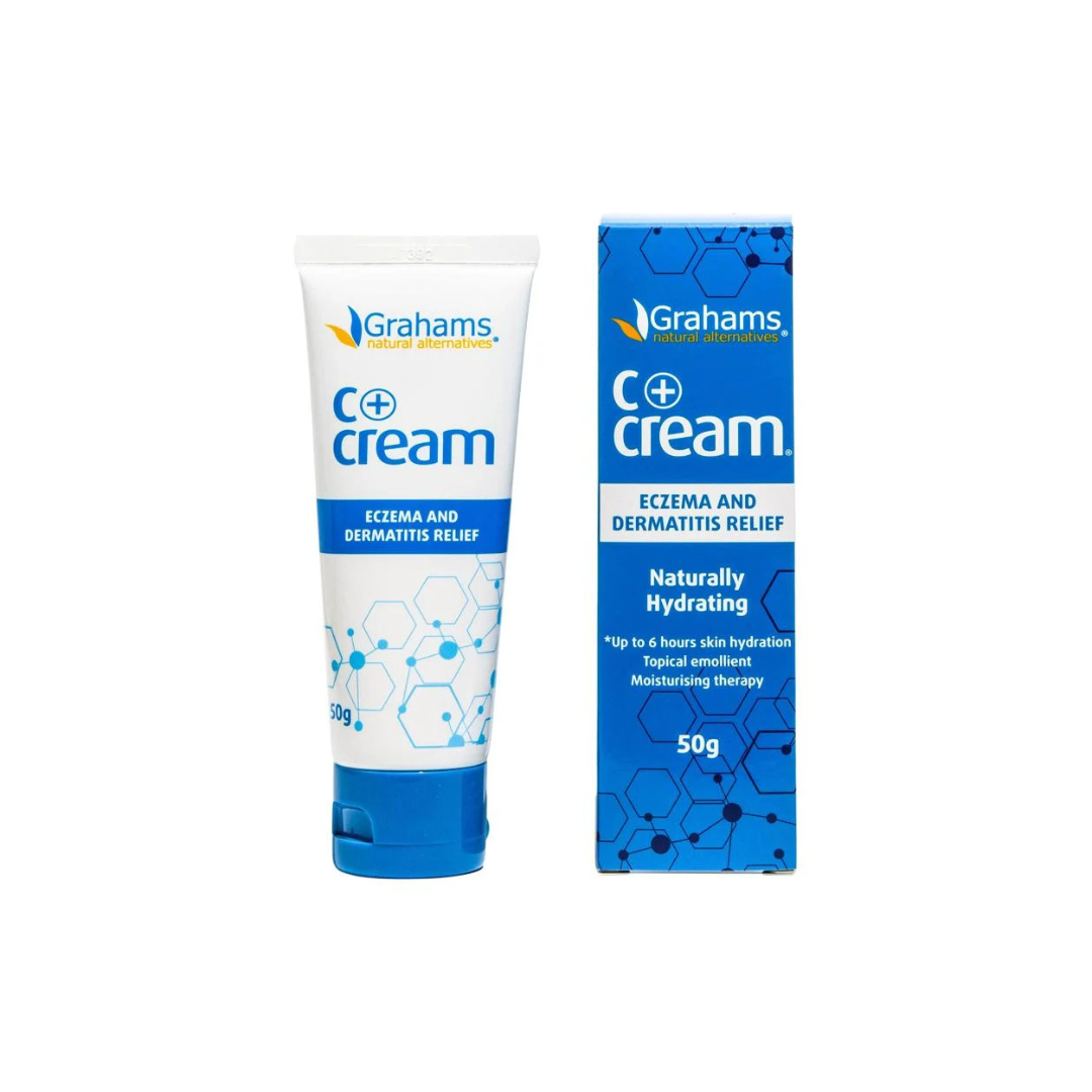 Grahams Natural C+ Eczema & Dermatitis Cream 50g