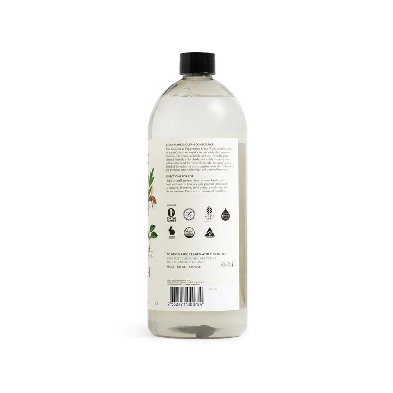 Koala Eco Natural Hand Wash Rosalina & Peppermint 1L