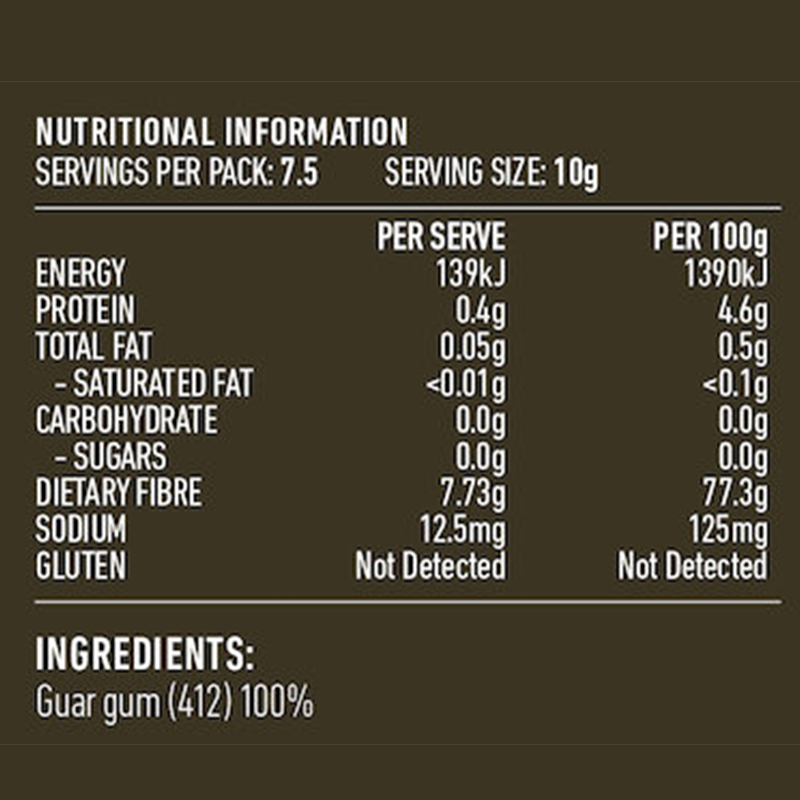 Lotus Guar Gum 75g