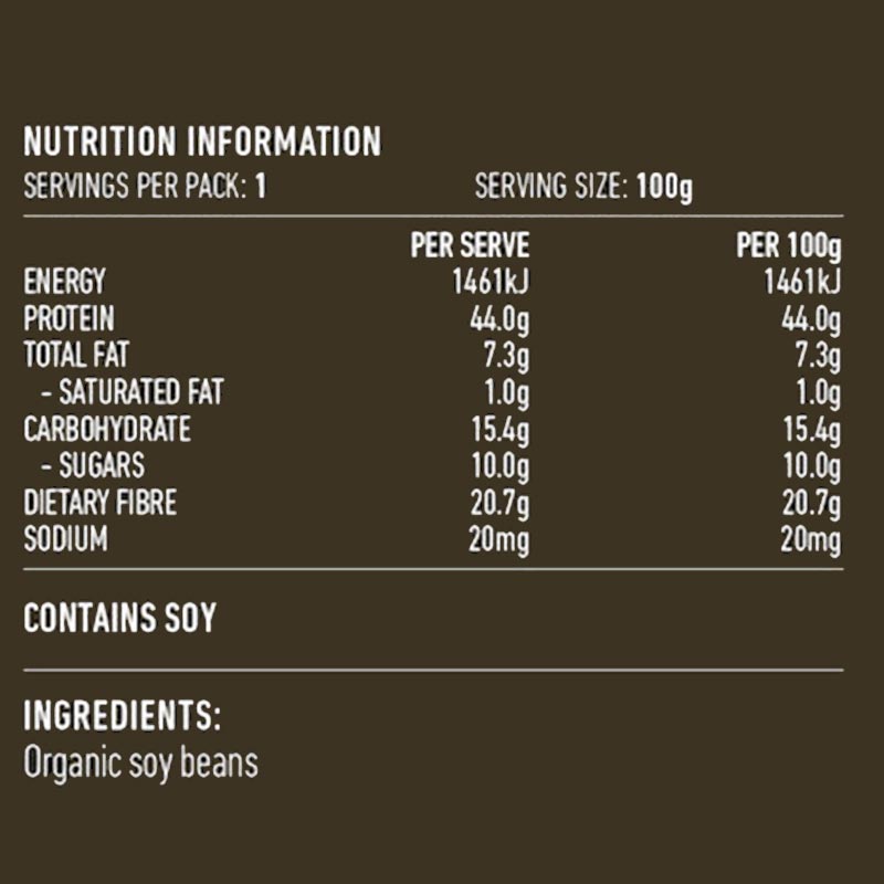 Lotus Organic Textured Soy Protein Coarse 100g