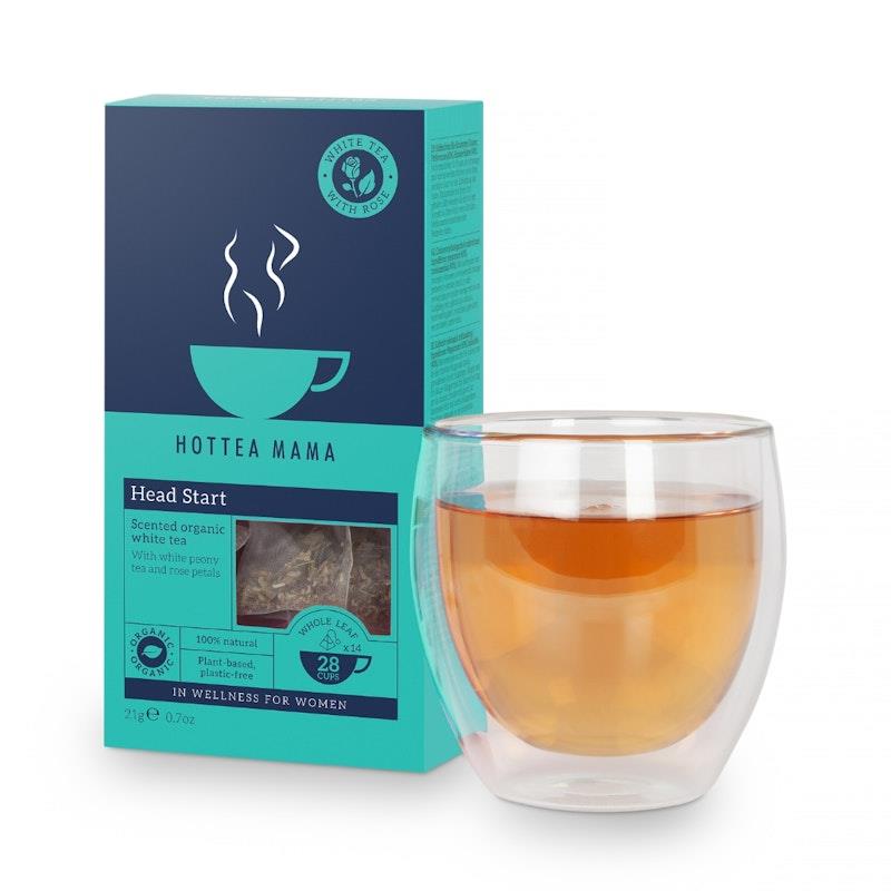 Hottea Mama Organic Head Start White Tea 14 Pack
