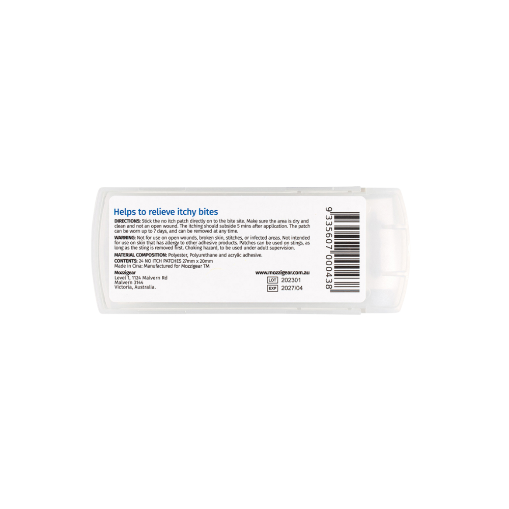 Mozzigear No-Itch Patch x24 Pack