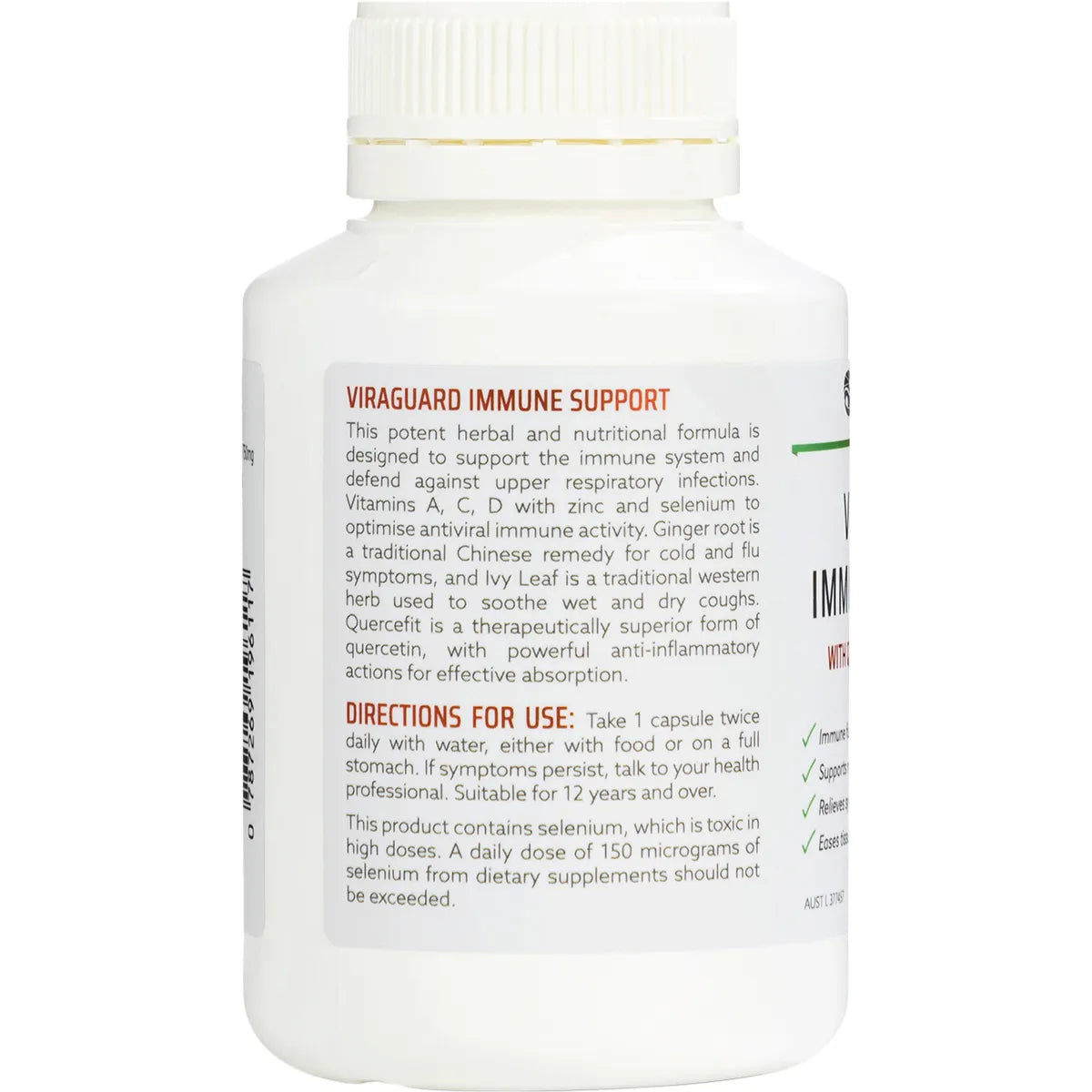 Nature's Help Viraguard Immune Support 60 Caps