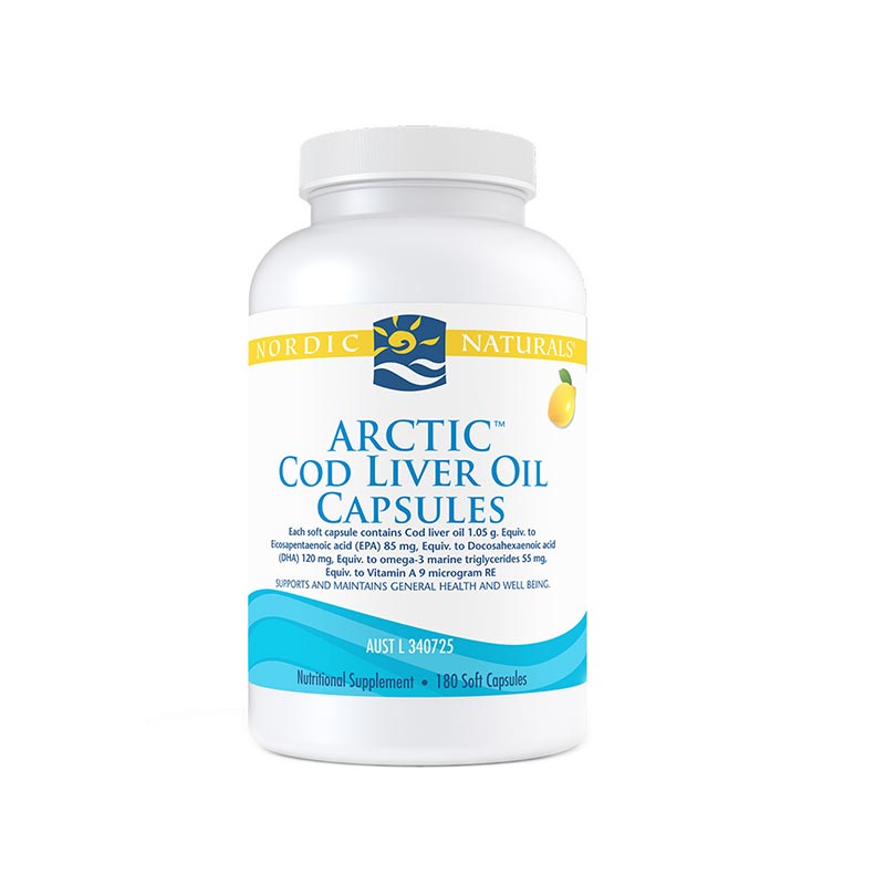 Nordic Naturals Arctic Cod Liver Oil Soft Gels