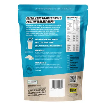 Protein Supplies Australia WPI Unflavoured 1kg