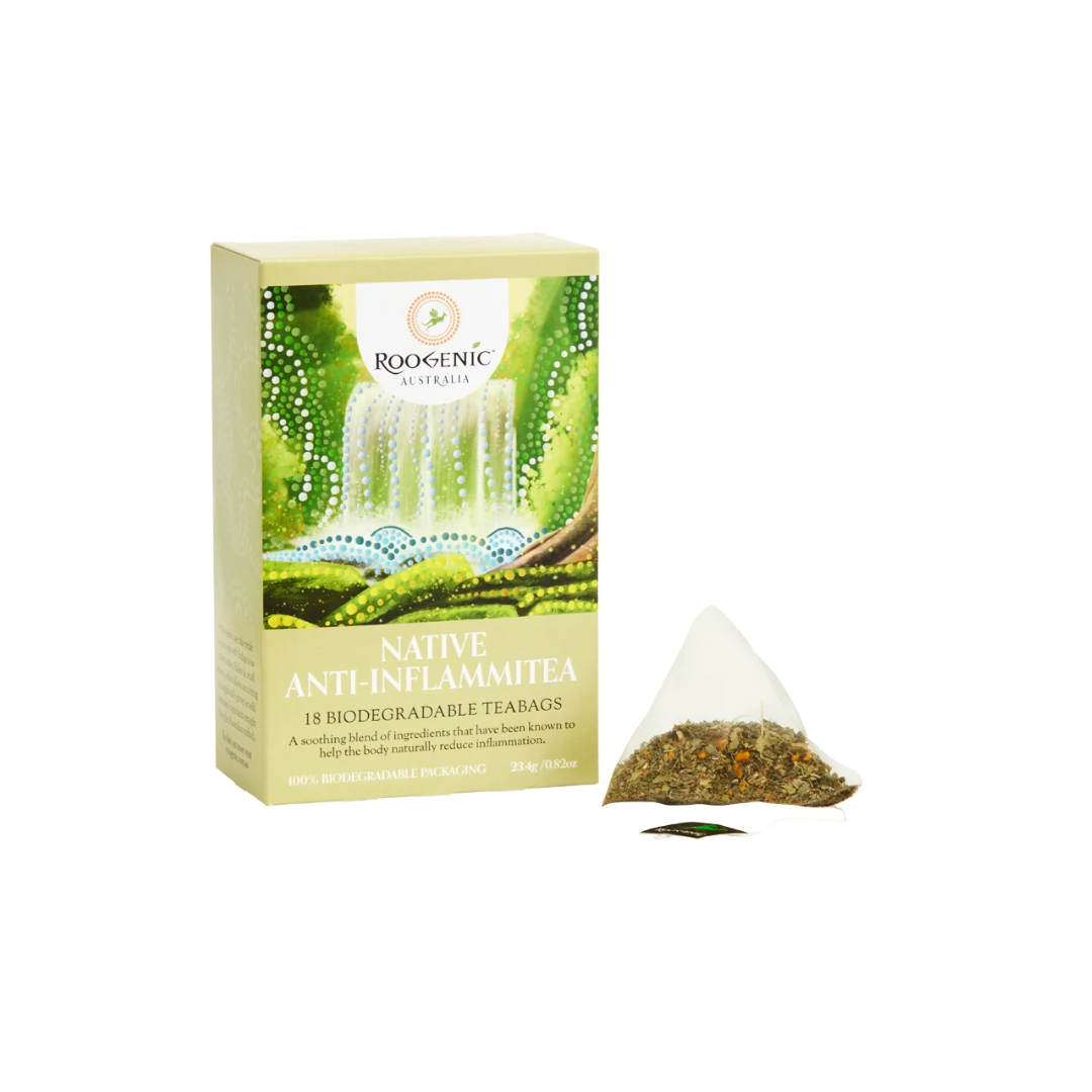 Roogenic Australia Native Anti-Inflammitea 18 Tea Bags