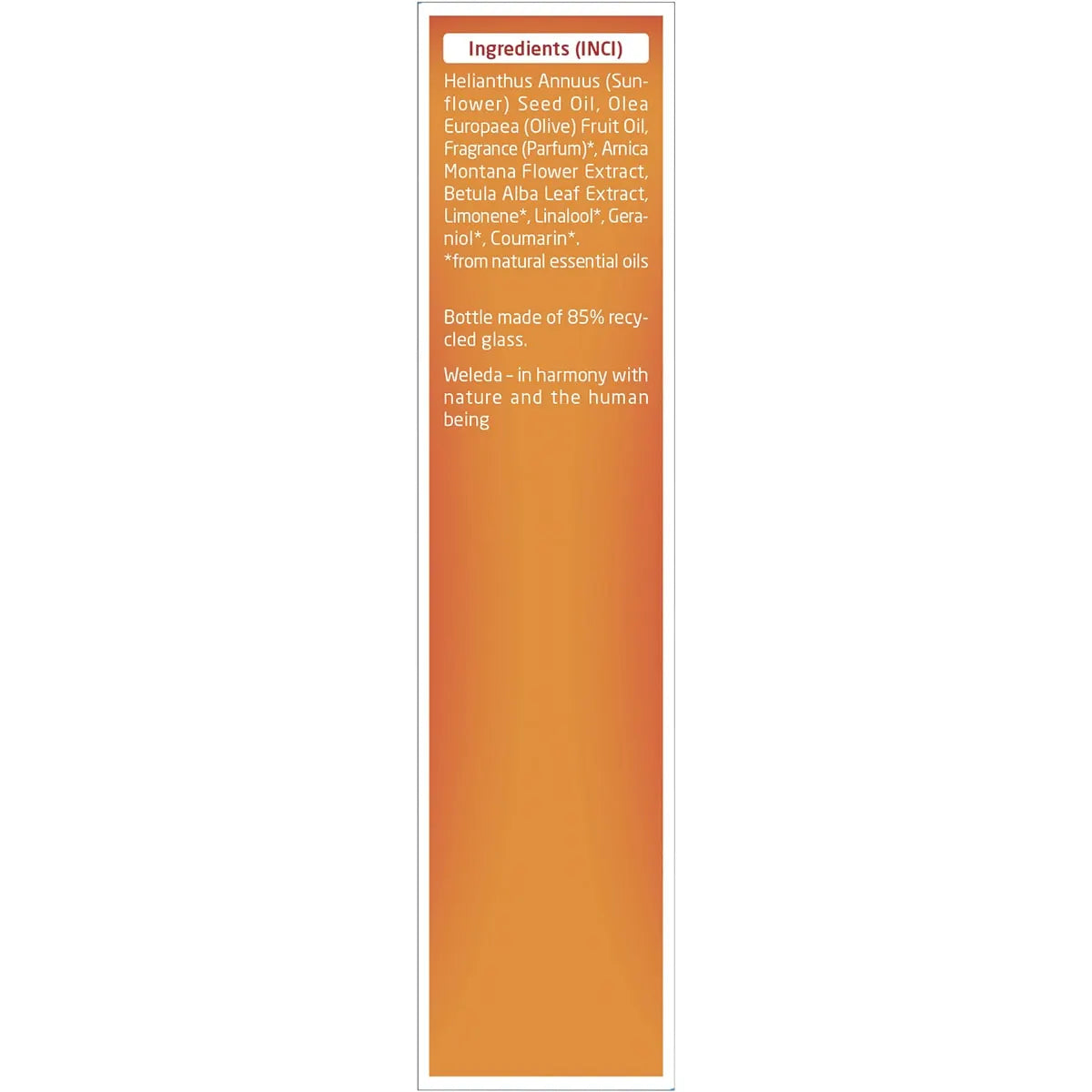 Weleda Massage Oil Arnica 100ml
