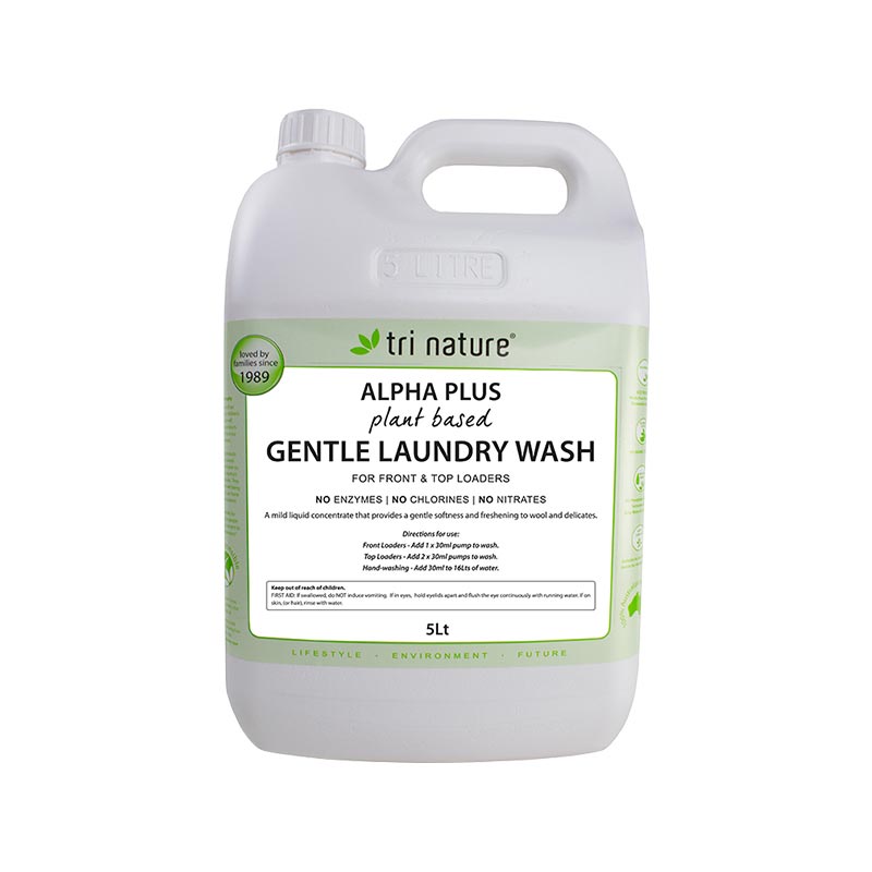 Tri Nature Gentle Wash Laundry Liquid Bulk with pump 5L