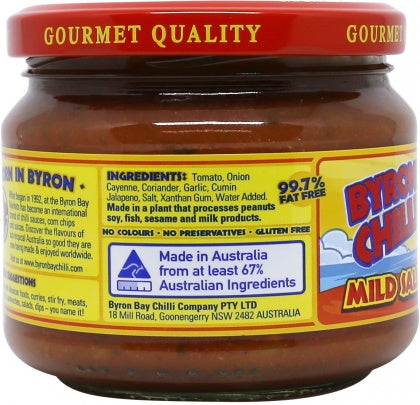 Byron Bay Chilli Mild Salsa Picante 300g
