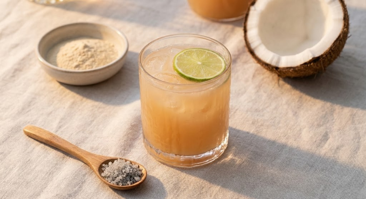 Adrenal Cocktail Upgrade: Low-Sugar Mineral Mocktail