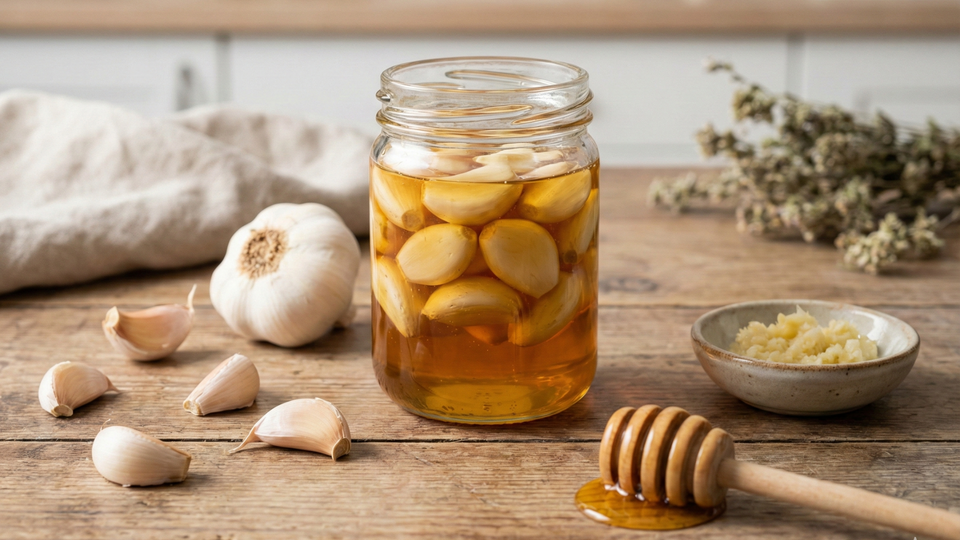 Honey & Garlic: The "Golden Elixir" for Natural Immunity