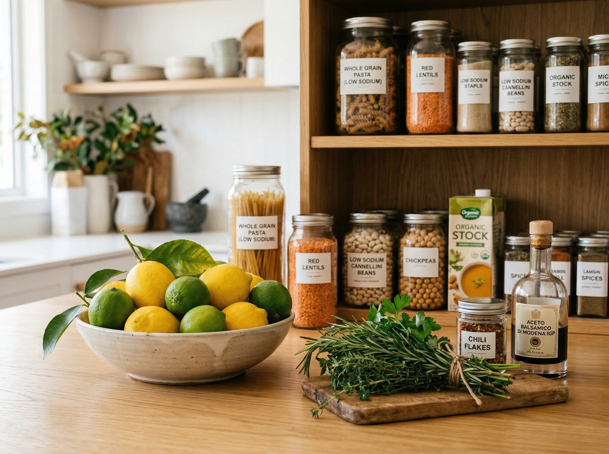 Low-Sodium Pantry Swaps That Still Taste Good