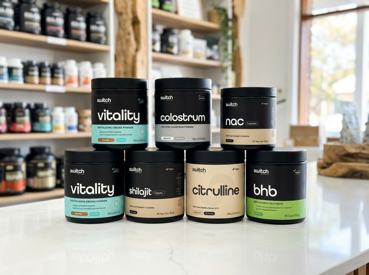 Best Switch Nutrition Products in Australia (2026): What to Buy by Goal