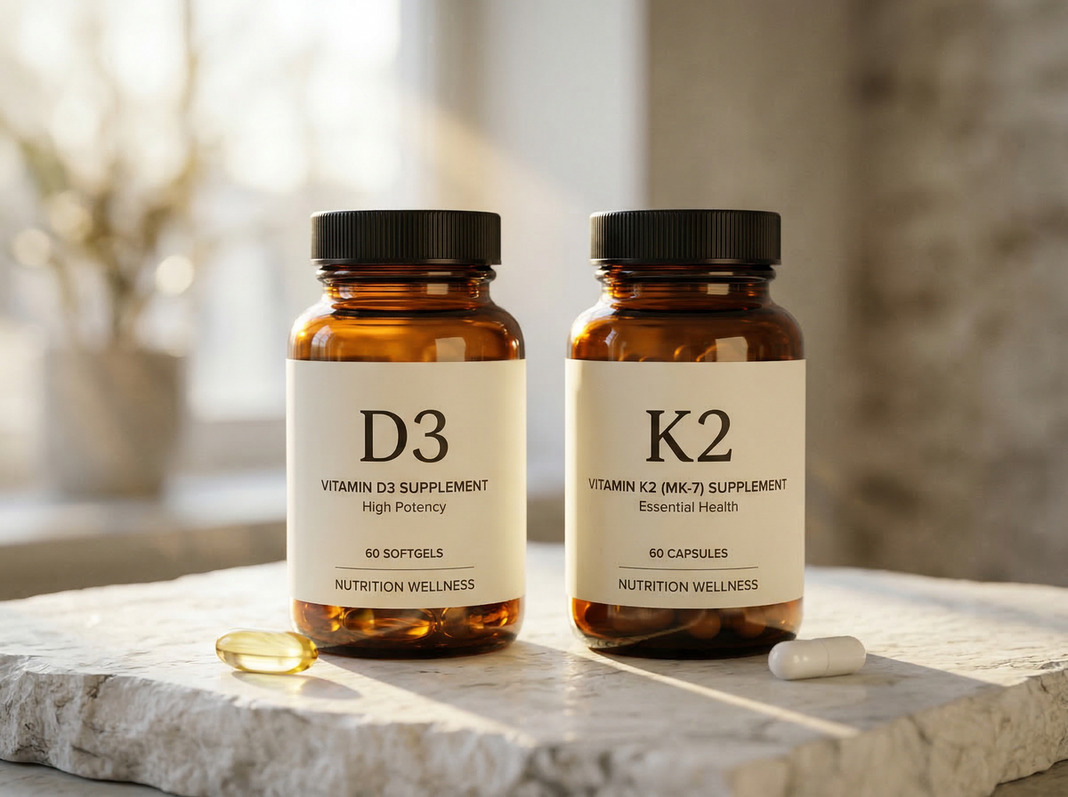 Vitamin D and K2: Should They Be Taken Together?