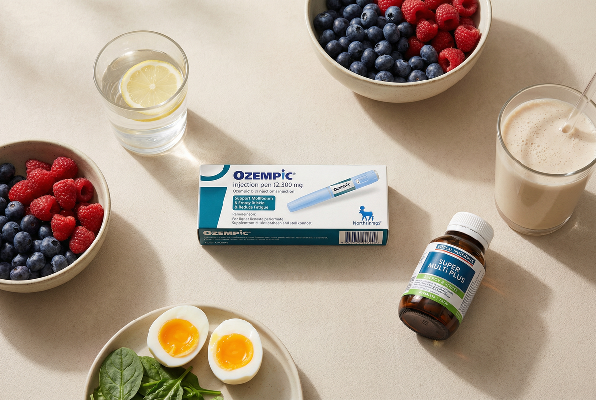 Vitamins & Nutrient Support for People Using GLP-1 Medications (Ozempic, Wegovy & Mounjaro)