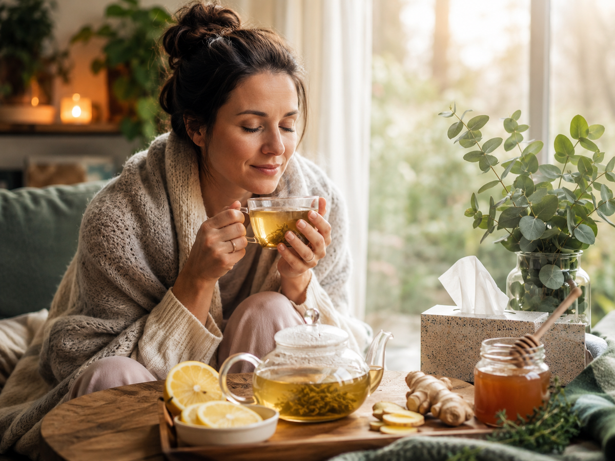 Best Teas for a Chesty Cough: Herbal Drinks, Honey and Wellness Support