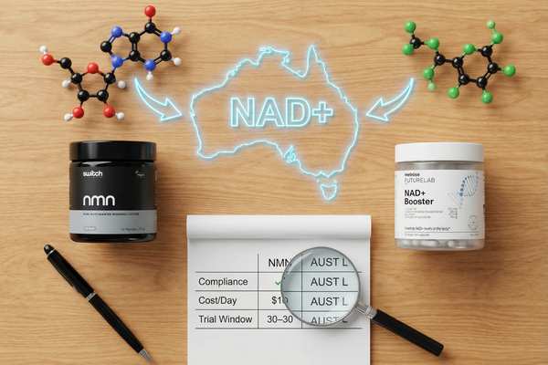 NMN vs NR: Which NAD+ Precursor is Best in Australia? (2026 Guide) article image