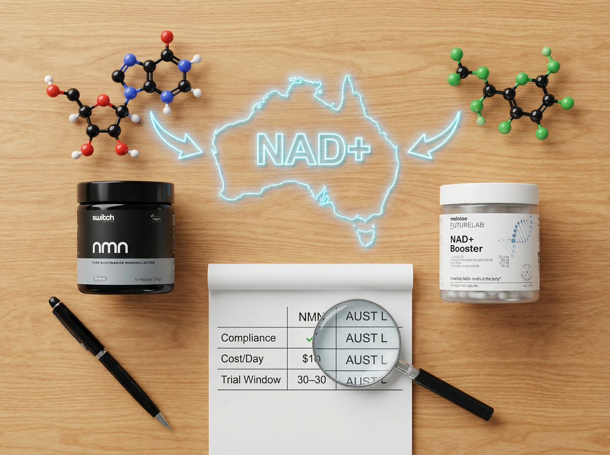 NMN vs NR: Which NAD+ Precursor is Best in Australia? (2026 Guide)