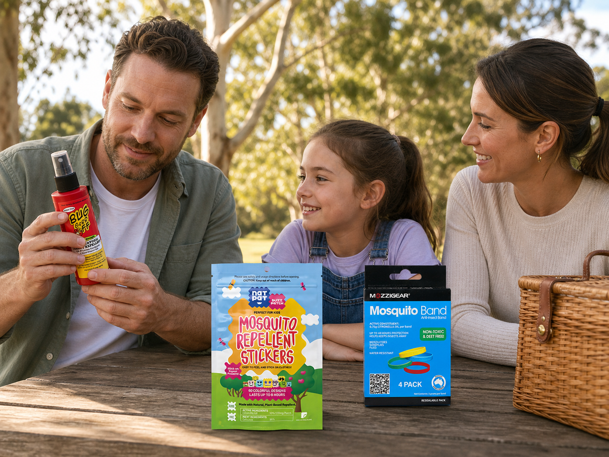 Natural Insect Repellent in Australia: Sprays, Bands & Patches