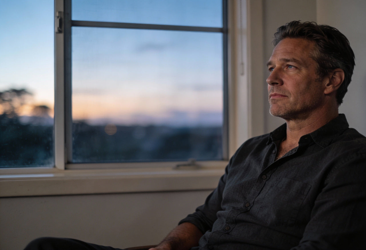 Men’s Stress, Sleep & Energy Drain: Why Men Feel Wired but Exhausted