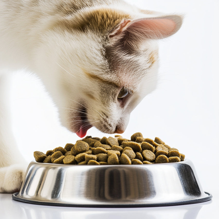 Natural cat food and support