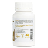 Nature's Help Curcumin Gold warning and barcode label.
