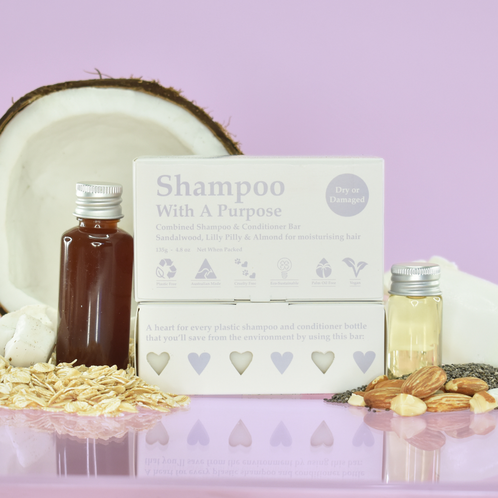 Dry Or Damaged Shampoo/Conditioner Bar