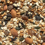 Honest to Goodness Organic Apple Cranberry and Almond Muesli close-up