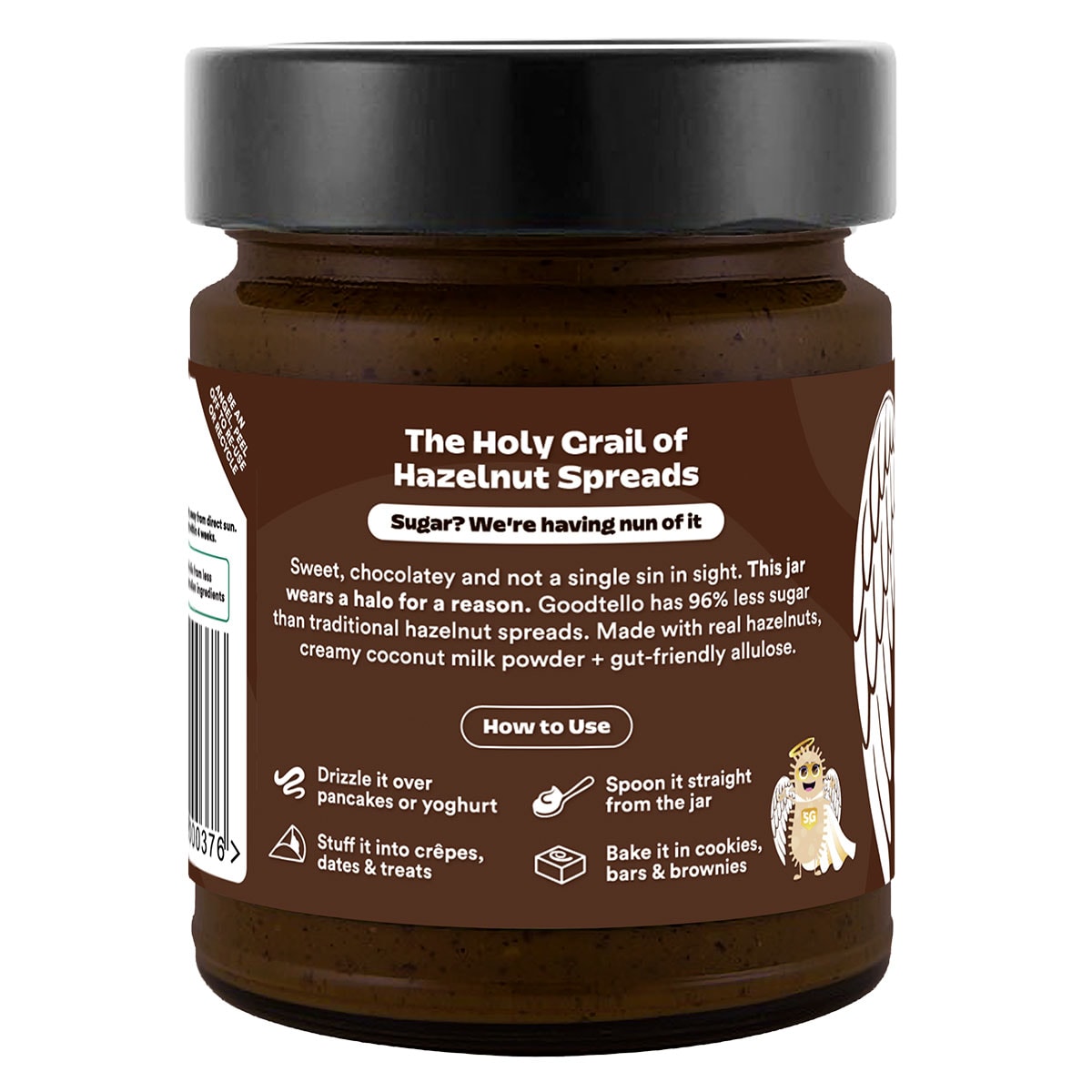 Gevity Rx Hazelnut Spread GOODTELLO 200g Healthylife gallery image 2