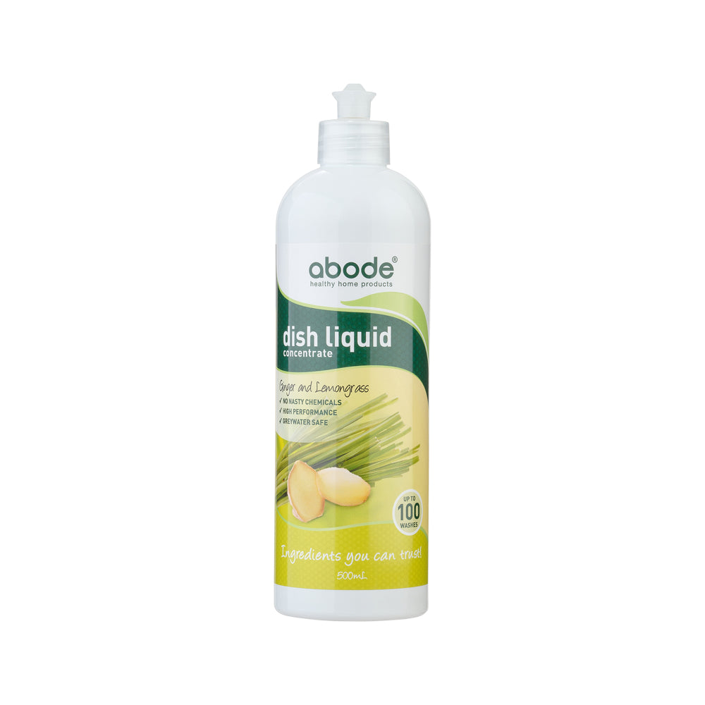 Abode Dish Liquid Concentrate Ginger & Lemongrass 500ml product image