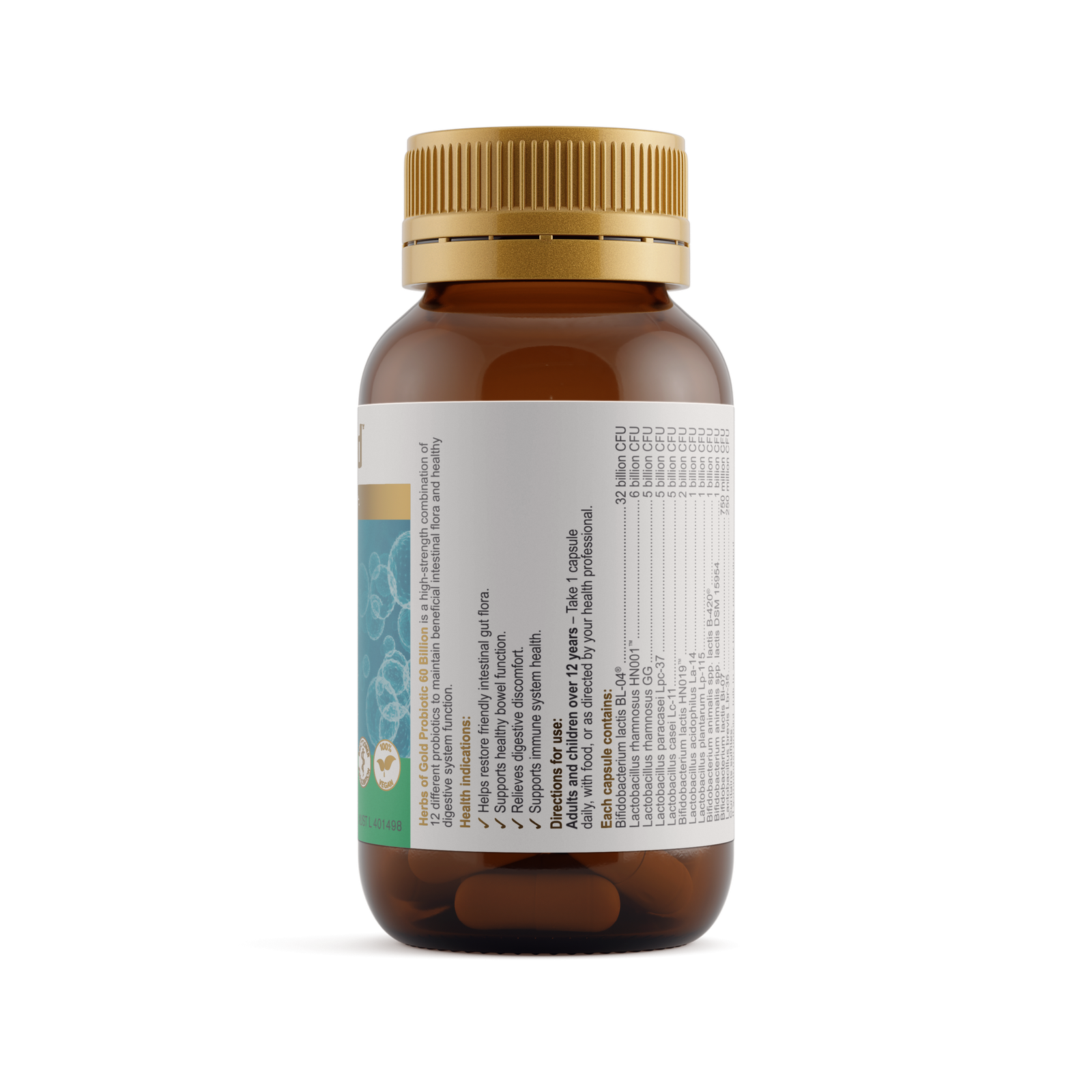 Herbs of Gold Probiotic 60 Billion packshot