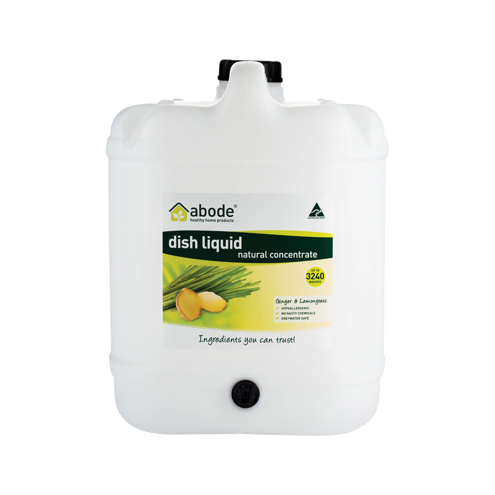 Abode Dish Liquid Concentrate Ginger & Lemongrass Drum with Tap 15L product image