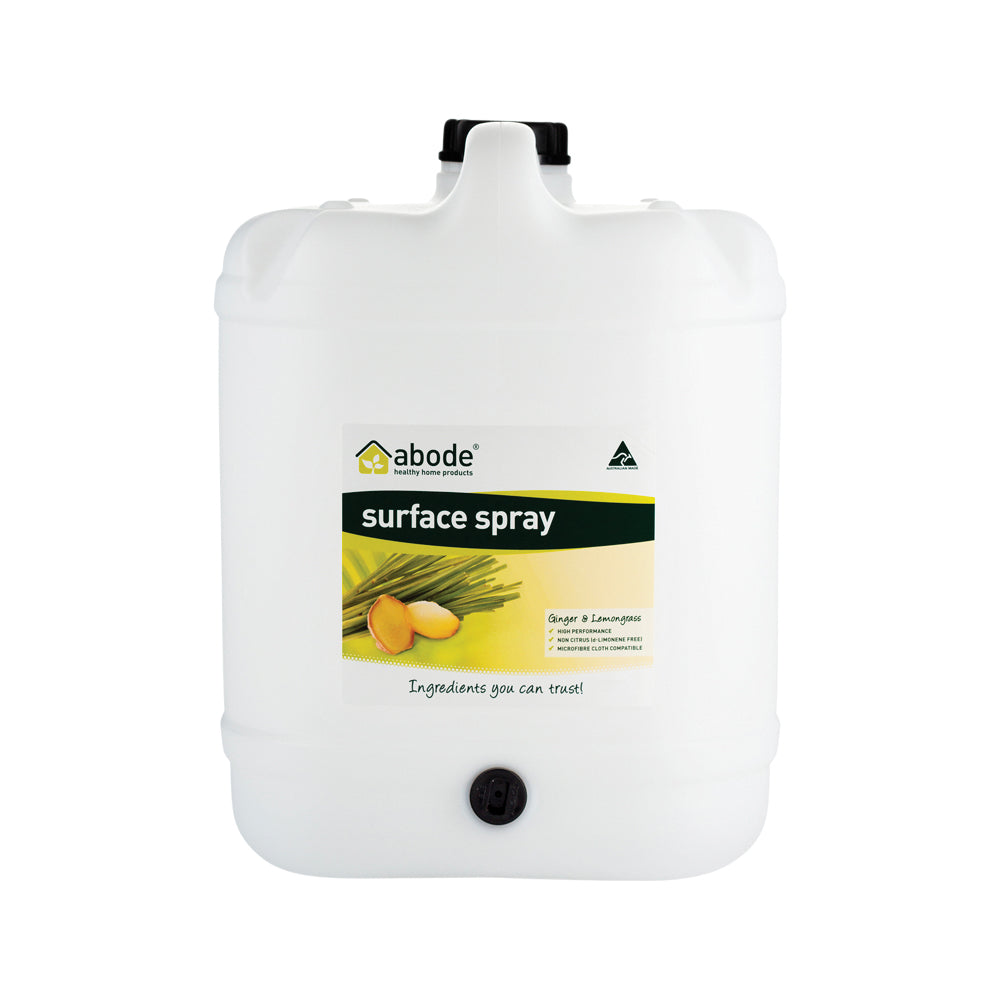 Abode Surface Spray Ginger & Lemongrass Drum with Tap 15L product image