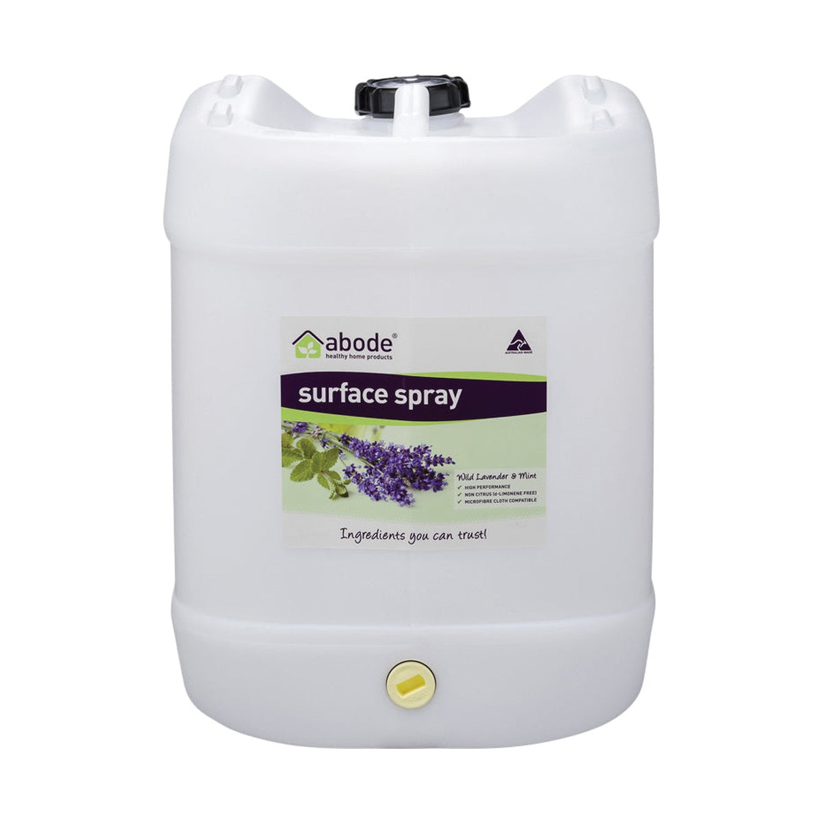 Abode Surface Spray Wild Lavender & Mint 15L Drum product packshot