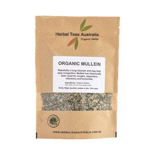 Herbal Teas Australia Organic Mullein Tea 50g pouch