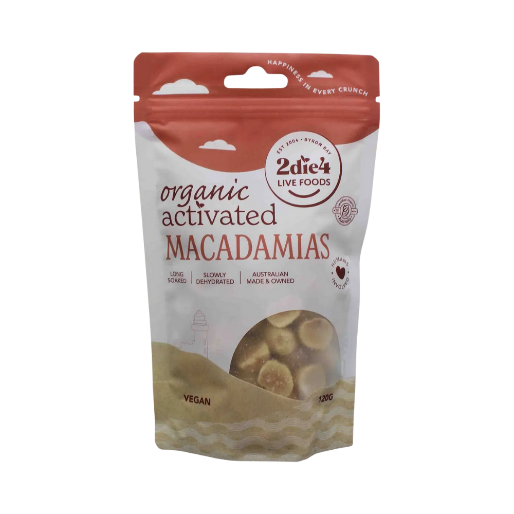 2die4 Live Foods Organic Activated Macadamias
