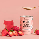 Nutra Organics Gutsy Gummies Strawberry 18 Servings 150g