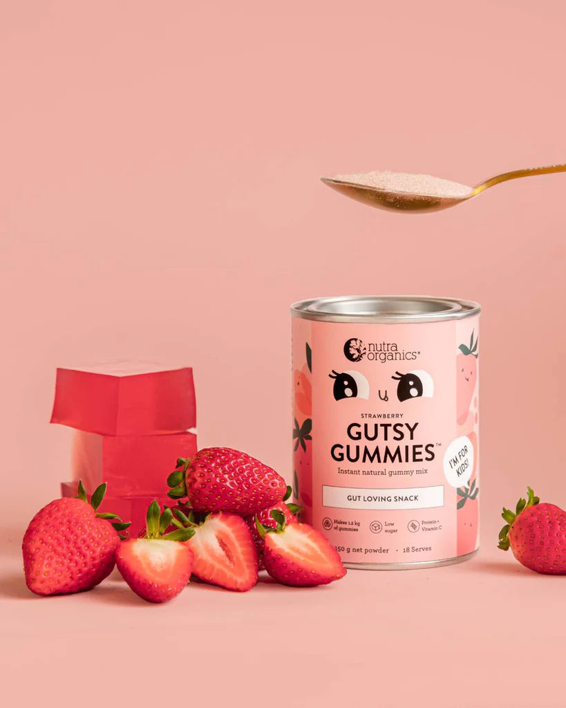 Nutra Organics Gutsy Gummies 18 Servings 150g gallery image 2